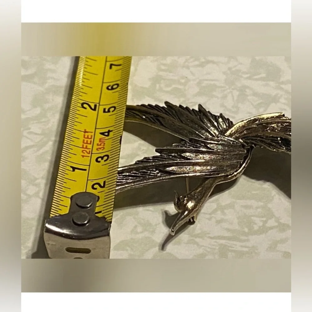 Vintage Signed ART Arthur Pepper Bird Brooch #7047 - Picture 6 of 8